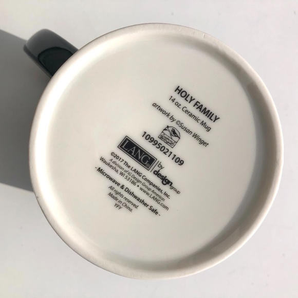 Lang Mug by Susan Winget Holy Family Christmas 2017 in gift box ceramic 14oz cup - Picture 8 of 14